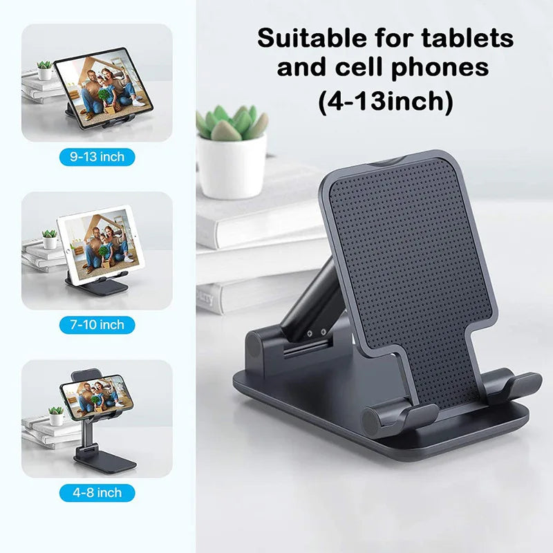 Suporte para celular de mesa móvel ajustável